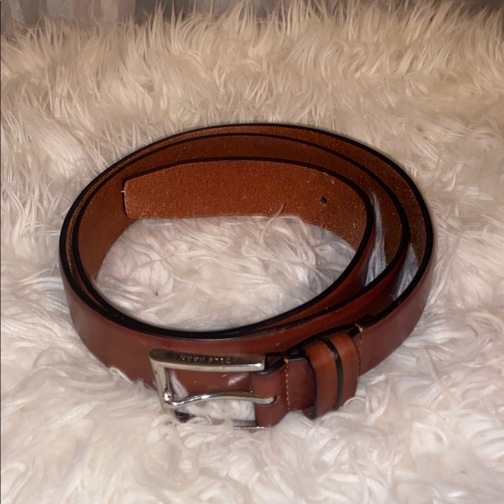 Cole HAAN Brown Leather Belt